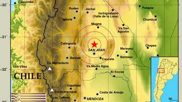 El día arrancó movido con un sismo que se sintió