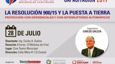 Capacitación para electricistas con expertos nacionales