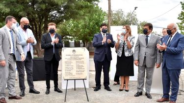 La Ciudad Judicial de Jáchal ya puso su piedra basal
