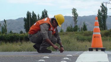 Vialidad trabaja en señalización de rutas nacionales