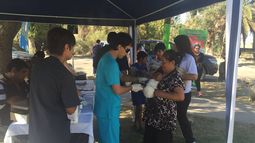 Gran cantidad de vecinos se prendieron al operativo de vacunación de mascotas