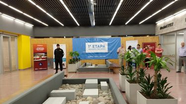 ¡Mirá como quedó! La Terminal, una pinturita