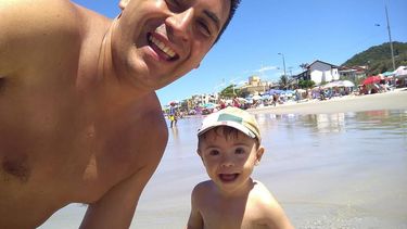 El emotivo mensaje de un periodista sanjuanino por su hijito