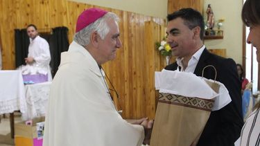 La comunidad de Chimbas vivió la misa de monseñor Lozano