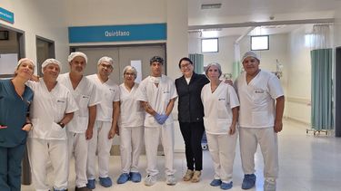 Realizaron las primeras cirugías periféricas del año en el Hospital de Barreal