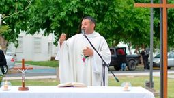 El presbítero Mario Héctor Robles, designado por el Papa Francisco en nuevo cargo. (Imagen gentileza Mons. Jorge Lozano)