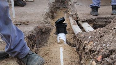 Los vecinos de Chimbas ya comenzaron a conectarse al sistema cloacal