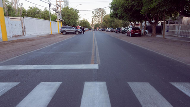 Inauguraron las obras de repavimentación en una calle clave de Capital.