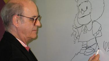 Quino inaugurará la nueva sede de la Biblioteca Popular Alfonsina Storni