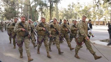 PASO: el Ejército comenzó la custodia en las escuelas sanjuaninas