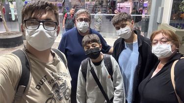 Gero Arruda y su familia pasan los últimos días en Córdoba después del trasplante y antes de poder volver a San Juan.
