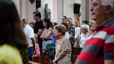Domingo de pascuas de resurrección en la Catedral sanjuanina.