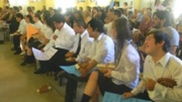 Colación integrada entre las escuelas Aleluya e Industrial