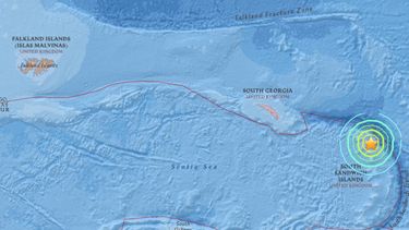 Terremoto de 7,3 grados cerca de las islas Sandwich del Sur