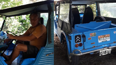 El Mehari de El Eternauta, conducido por un sanjuanino