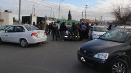 Remiseros y taxistas se manifiestan por la falta de venta de GNC