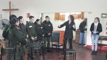 En Gendarmería Nacional aprendieron sobre salud sexual