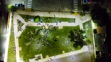 Mirá cómo quedó donde había un sucio baldío en Capital