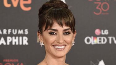 Recogido + flequillo: la apuesta ganadora de Penélope Cruz