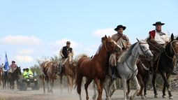 Cabalgata a la Difunta Correa: advierten que meterán presos a los borrachos