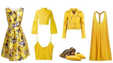 Color amarillo en la indumentaria: ¿puede ser cálido y frío?