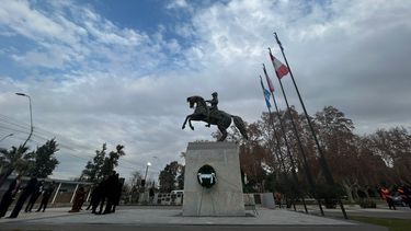 En el Parque de Mayo, el Monumento a San Martín luce completamente remodelado: cómo quedó