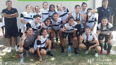 San Martín repudió la bochornosa actitud de sus jugadoras