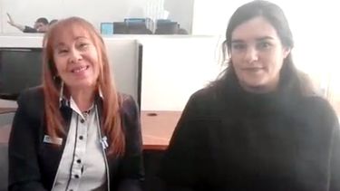 El emotivo mensaje de dos chicas del Argentino