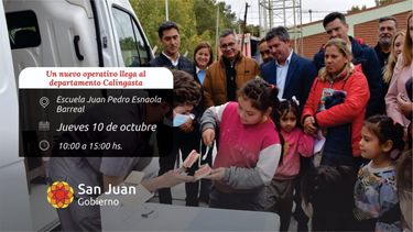 El vigésimo operativo integral acercará servicios a los vecinos de Barreal