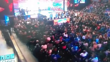 Otra vez: una multitud acompañó a Tinelli en la última noche en San Juan