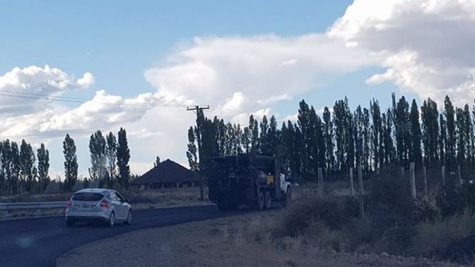 Mendoza comenzó a pavimentar la ruta Uspallata - Calingasta