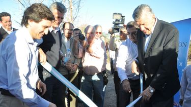 En Villa Navidad, inauguraron obras de agua potable para beneficiar a 33 familias
