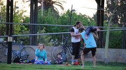 Tímido regreso: el tiempo mermó la visita de los sanjuaninos a los espacios verdes