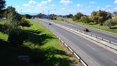 Un tramo de la Circunvalación, con reducción de calzada por limpieza: mirá los detalles