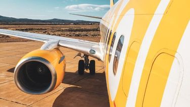 Una perlita: Flybondi aterrizó por primera vez en San Juan