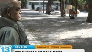 Casa Natal de Sarmiento: 200 turistas la visitaron