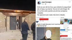 El jefe de ladrilleros de San Juan escrachó en sus redes a uno de los supuestos ladrones