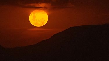 La última luna llena del año: las fotos del paisaje de Jáchal que encantó en las redes sociales