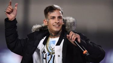 Comida vegana y Play: los pedidos de L-Gante en su regreso a San Juan