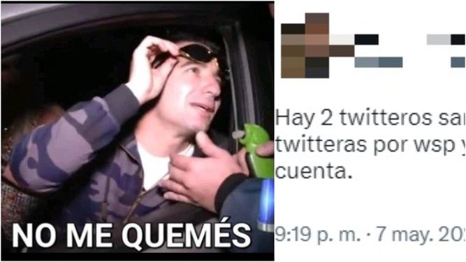 Escracharon a dos twitteros sanjuaninos por tirotear por Whatsapp: ambos están de novios