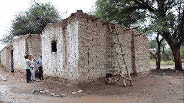La torrencial lluvia castigó a familias jachalleras