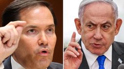 Marco Rubio y Benjamín Netanyahu