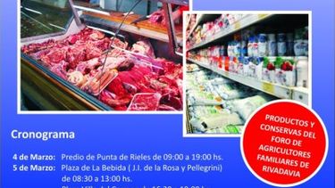 Vuelve la Feria de ahorro de carnes y lácteos