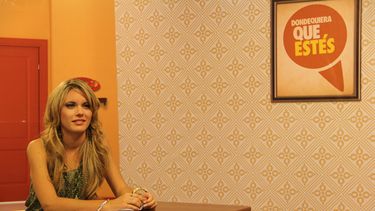 Ana Paula Zabala debutó en televisión