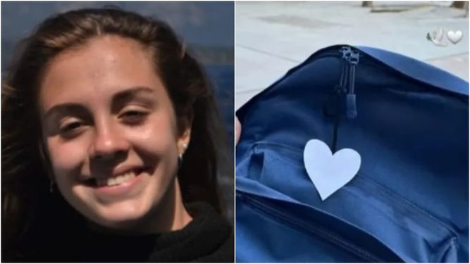 Corazones blancos, la consigna para recordar a Lucía Rubiño a cinco meses de su trágica muerte