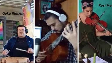 Dieciséis músicos sanjuaninos se unieron para cantarle a la esperanza