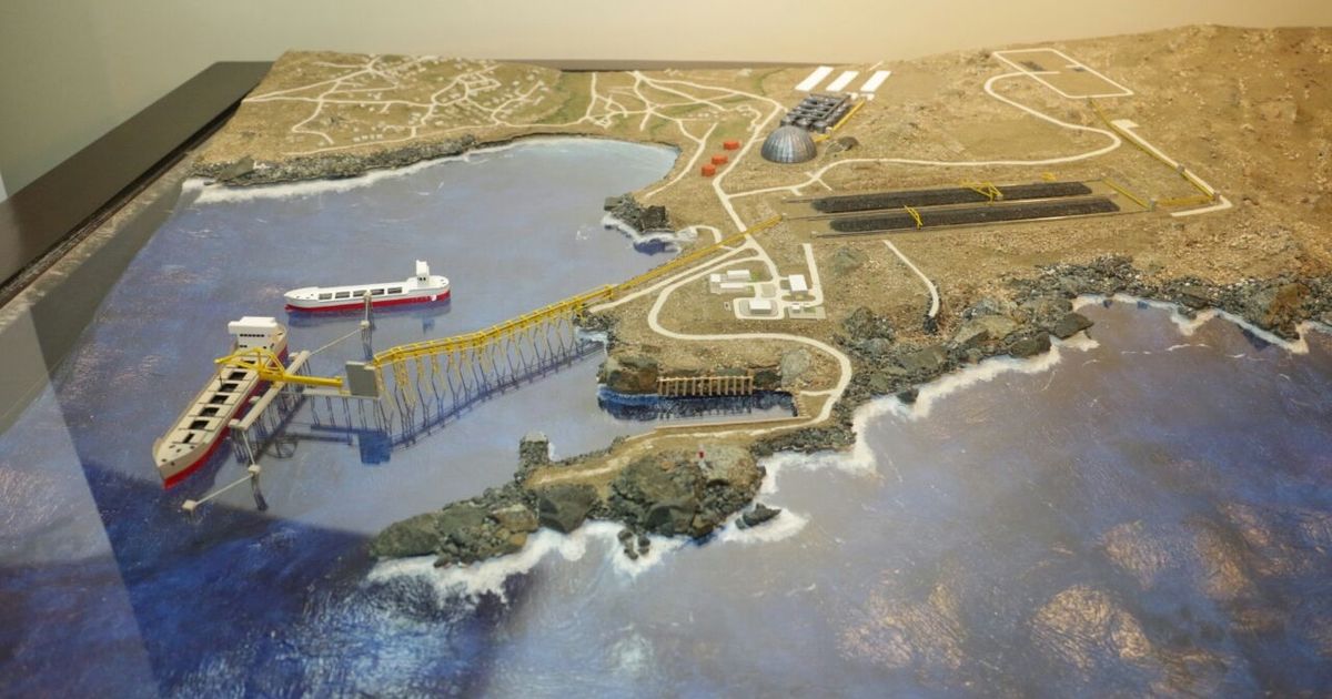 El Alcalde de La Higuera vino a promocionar un nuevo puerto en Chile