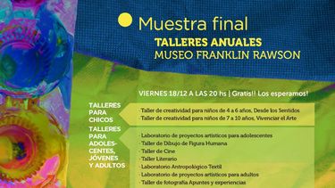 Mirá la muestra final de los talleres anuales del MPBA