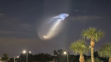 La medusa espacial. (Captura de video)