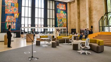 Inauguró el primer centro de negocios en la provincia, de la mano de Banco San Juan